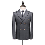Élégance Britannique | Costume Trois Pièces avec Blazer Ajusté | Look Raffiné pour Occasions Formelles 7