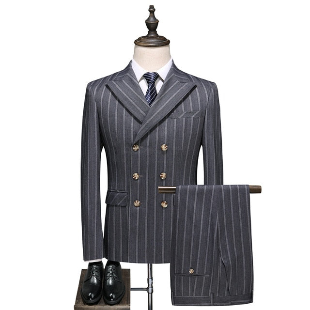 Élégance Britannique | Costume Trois Pièces avec Blazer Ajusté | Look Raffiné pour Occasions Formelles 9
