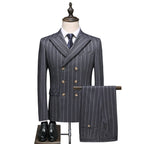 Élégance Britannique | Costume Trois Pièces avec Blazer Ajusté | Look Raffiné pour Occasions Formelles 9