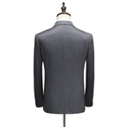 Élégance Britannique | Costume Trois Pièces avec Blazer Ajusté | Look Raffiné pour Occasions Formelles 10