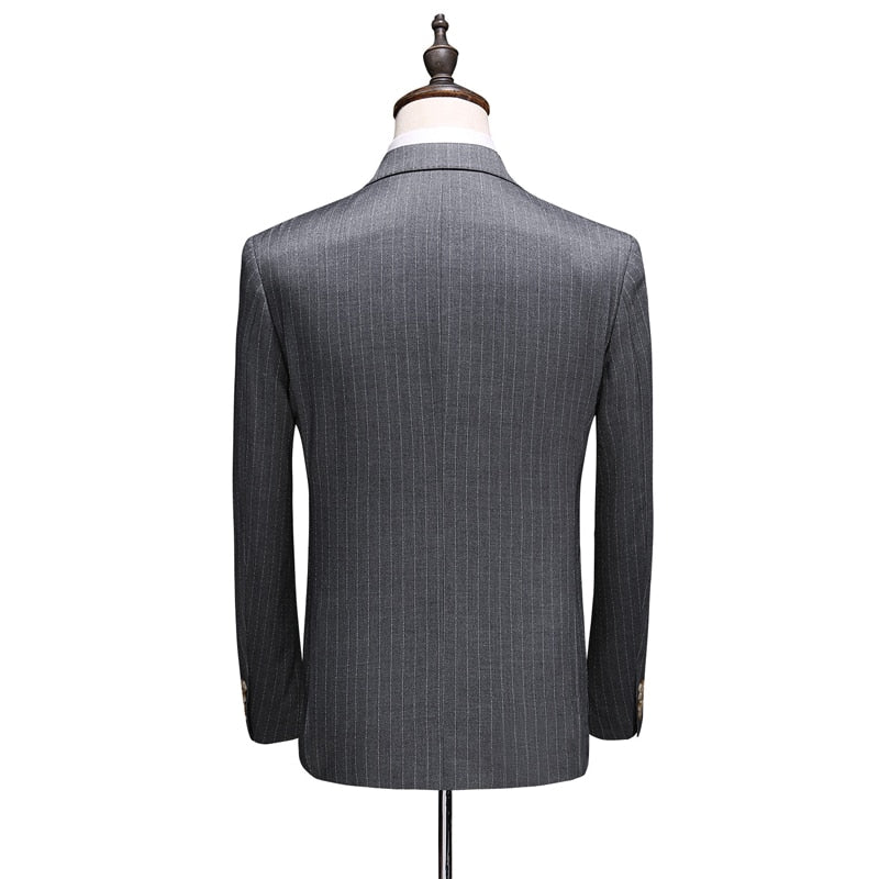 Élégance Britannique | Costume Trois Pièces avec Blazer Ajusté | Look Raffiné pour Occasions Formelles 10