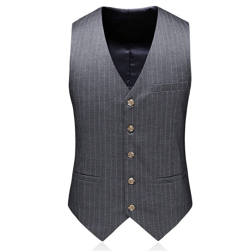 Élégance Britannique | Costume Trois Pièces avec Blazer Ajusté | Look Raffiné pour Occasions Formelles 12