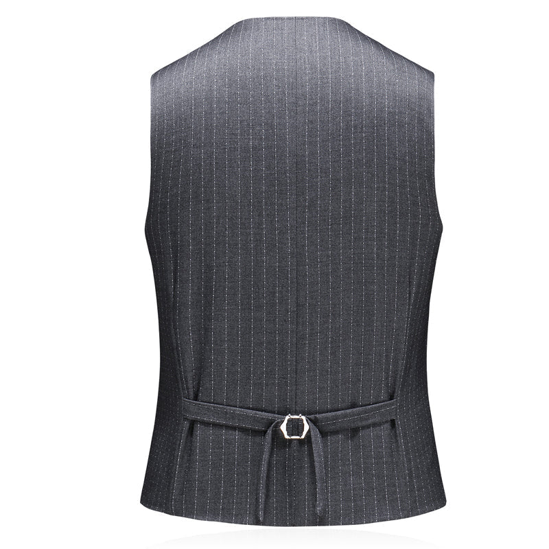 Élégance Britannique | Costume Trois Pièces avec Blazer Ajusté | Look Raffiné pour Occasions Formelles 14
