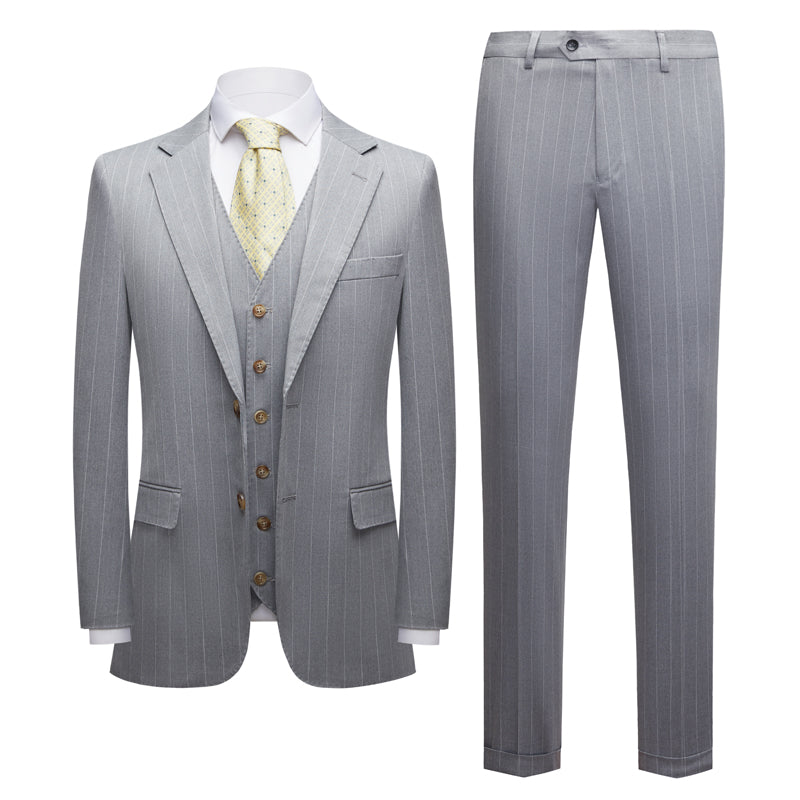 Costume Homme Mariage | Costume 3 Pièces Ajusté avec Style Élégant | Idéal pour Événements Formels 1