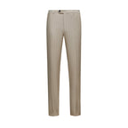 Édition Beige | Costume Trois Pièces avec Blazer Ajusté et Gilet | Élégance Moderne pour Toutes Occasions 11