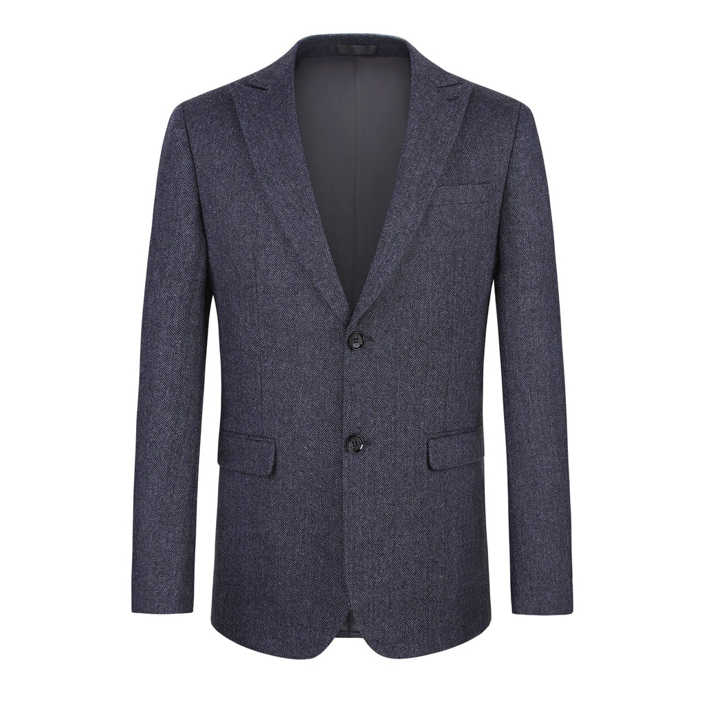 Arthur | Costume Trois Pièces en Tweed avec Blazer et Gilet | Élégance Masculine pour Automne-Hiver 12