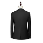 Costume 3 Pièces Homme | Blazer Ajusté avec Gilet pour Mariage et Événements Formels 13
