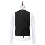 Costume 3 Pièces Homme | Blazer Ajusté avec Gilet pour Mariage et Événements Formels 15