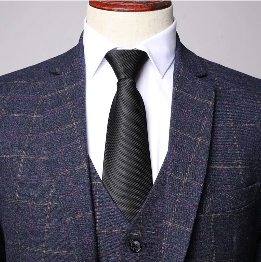 Costume Shelby | Costume Trois Pièces en Tweed Mélangé avec Blazer et Gilet | Élégance Moderne pour Toutes les Occasions 8
