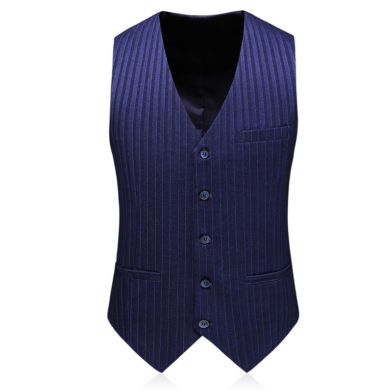 Élégance Intemporelle | Costume Trois Pièces Chic en Tweed pour Mariage 8