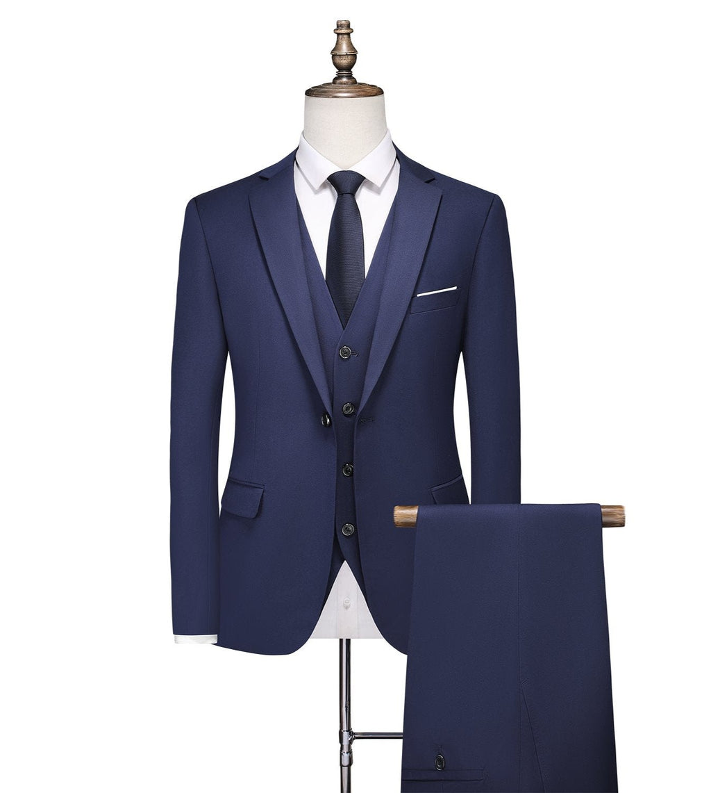 Élégance Masculine | Costume Trois Pièces avec Blazer Ajusté | Style Contemporain pour Cérémonies 7