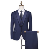 Élégance Masculine | Costume Trois Pièces avec Blazer Ajusté | Style Contemporain pour Cérémonies 7