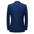 Ensemble Costume Trois Pièces Élégant avec Blazer Ajusté et Gilet pour Hommes 10