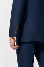 Ensemble Costume Trois Pièces Élégant avec Blazer Ajusté et Gilet pour Hommes 14