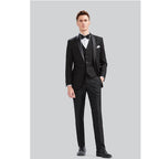 Costume Homme Mariage | Costume 3 Pièces Ajusté avec Blazer et Gilet | Élégance pour Cérémonies 9