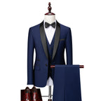 Costume Homme Mariage | Costume 3 Pièces Ajusté avec Blazer et Gilet | Élégance pour Cérémonies 15