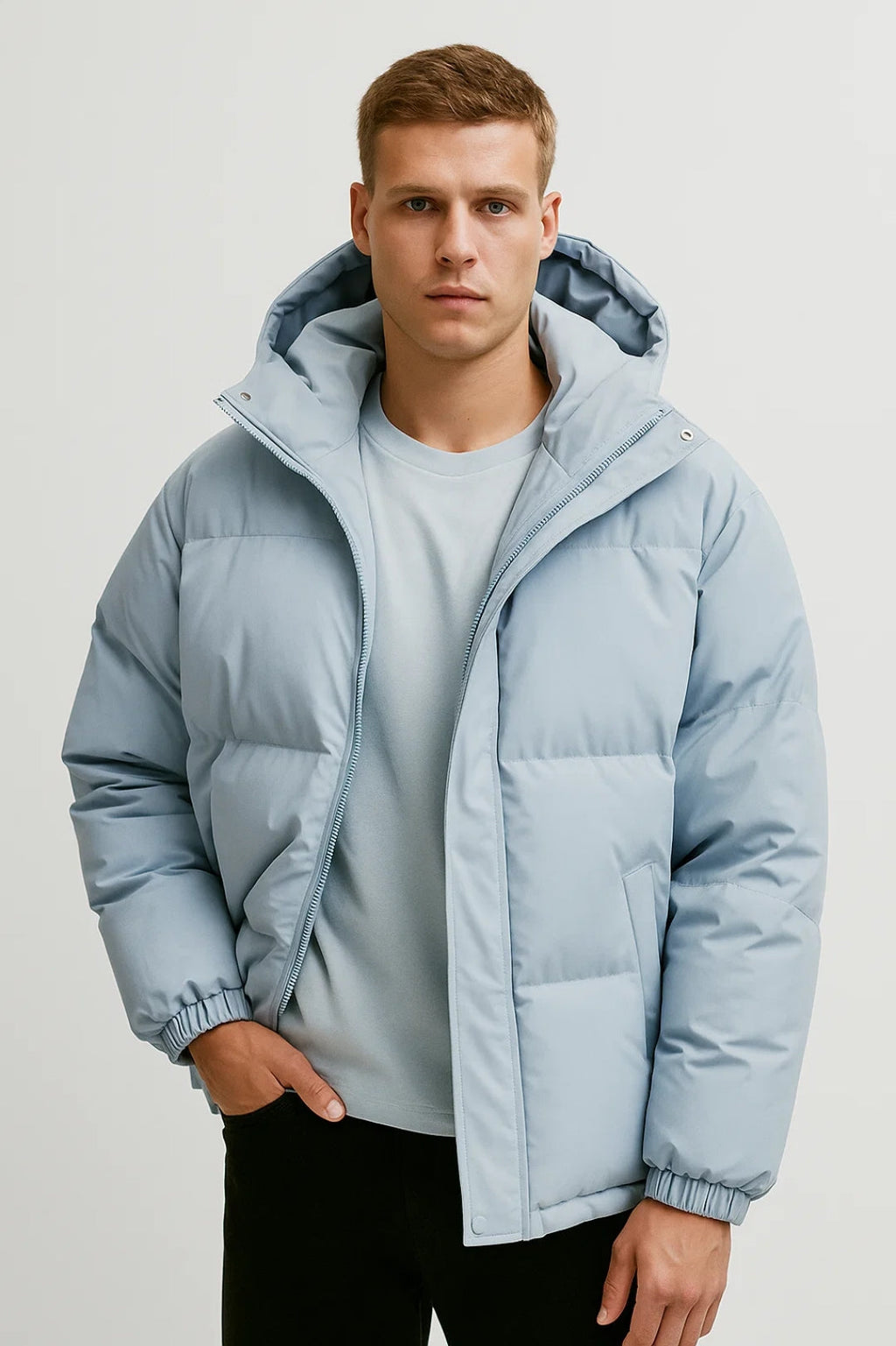 DoudouX | Doudoune Homme Longue avec Capuche Enveloppante | Isolation Optimale pour Hiver 7