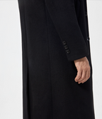 Manteau Long Élégant avec Doublure Bleue pour Style Classique et Confort 9