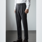 Pantalon Tailleur Femme Chic en Polyester Premium avec Ajustement Latéral | Élégance et Confort 3