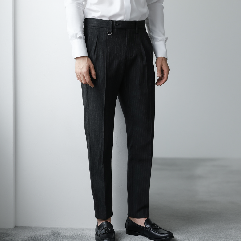 Pantalon Tailleur Femme Chic en Polyester avec Coupe Impeccable | Élégance et Confort au Travail 4