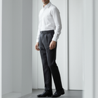 Pantalon Homme Slim Ajustable avec Taille Haute | Élégant et Confortable pour Toutes Occasions 2
