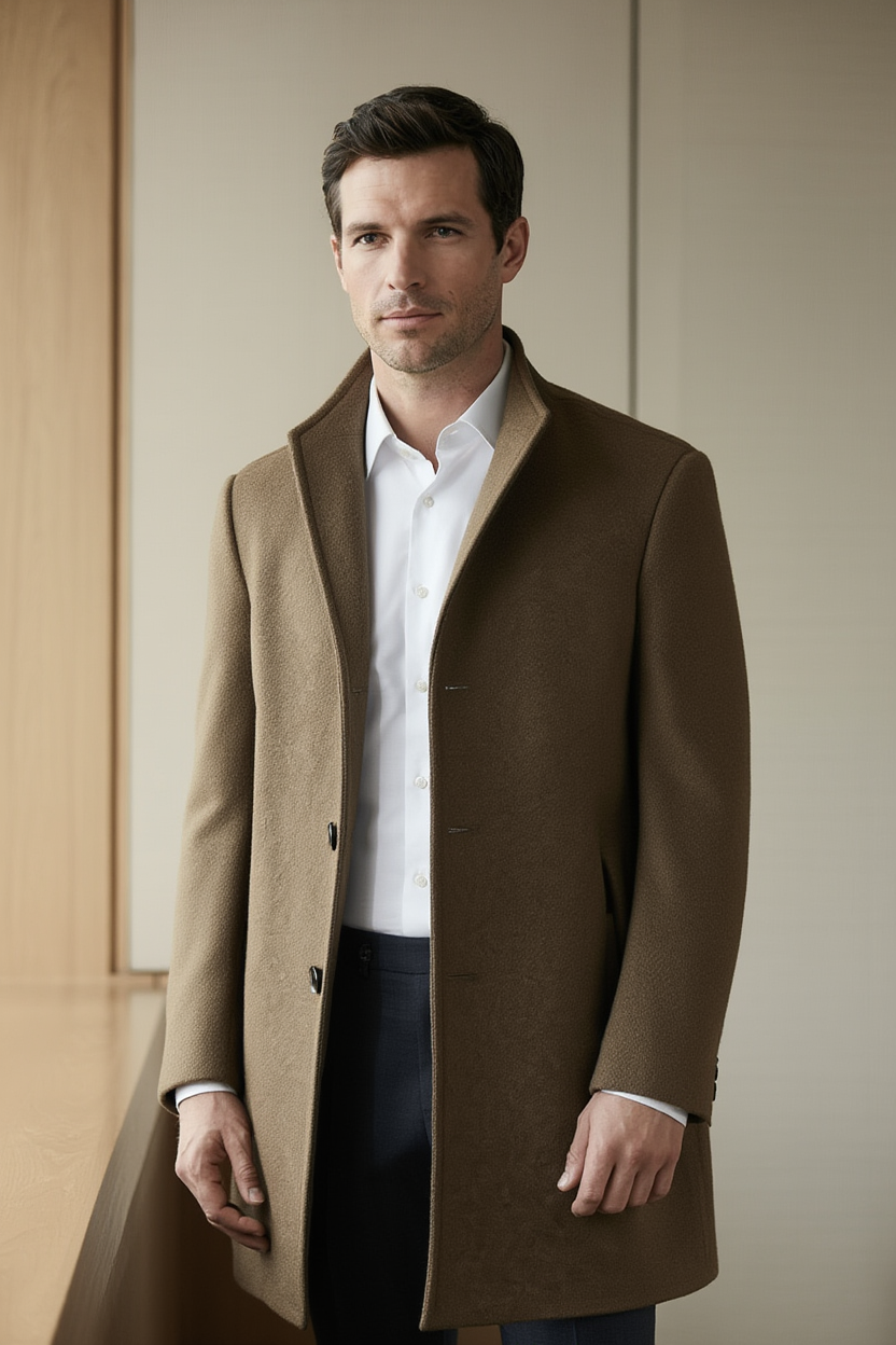 Élégance Signature | Manteau Britannique Hybride avec Silhouette Intemporelle | Chic et Confortable pour Toutes les Saisons 3