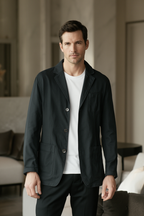 Blazer Urbain | Blazer Casual Confortable pour Mi-Saison avec Silhouette Structurée | Élégance et Liberté de Mouvement 4