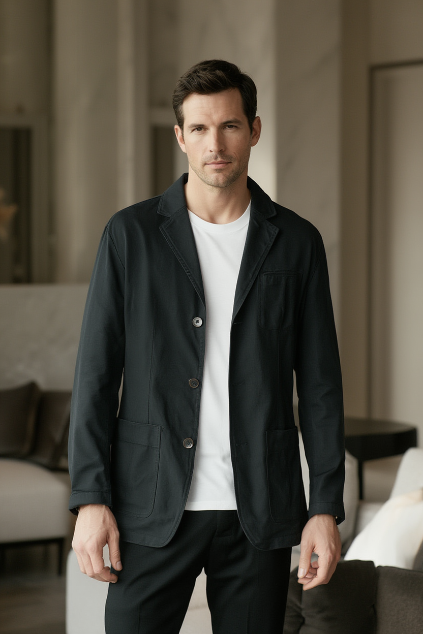 Blazer Urbain | Blazer Casual Confortable pour Mi-Saison avec Silhouette Structurée | Élégance et Liberté de Mouvement 4