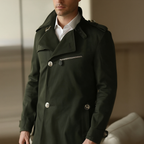 Éclipse | Manteau Trench Long pour Homme avec Ceinture Ajustable | Élégance et Confort pour le Printemps 3