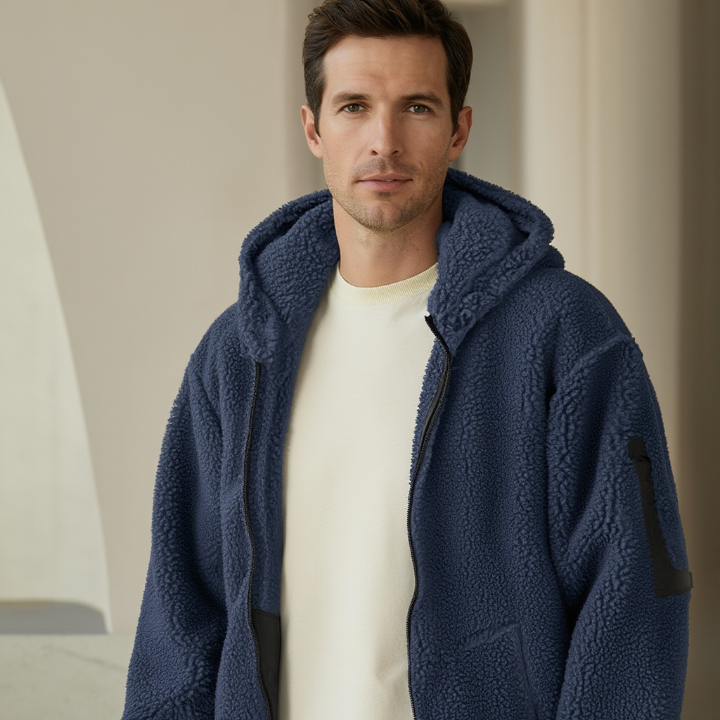 Veste Hiver Femme Oversize avec Capuche et Poche - Confort Optimal pour Hiver Chic 2