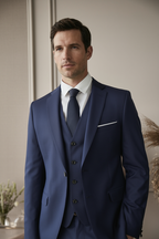 Élégance Masculine | Costume Trois Pièces avec Blazer Ajusté | Style Contemporain pour Cérémonies 3