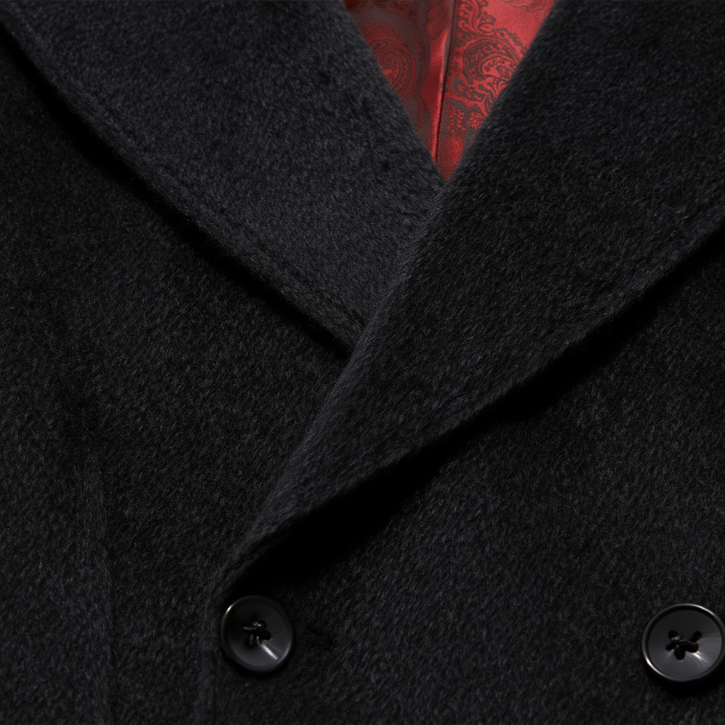 Manteau Élégant | Manteau Shelby avec Doublure Rouge pour Style Intemporel 5
