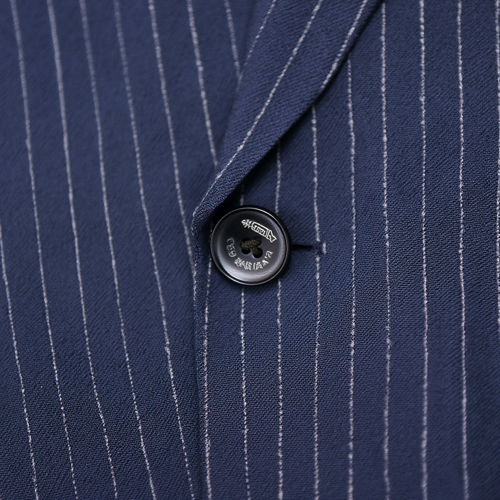 Costume Trois Pièces Élégant avec Blazer à Bouton Unique et Gilet en Tweed 5