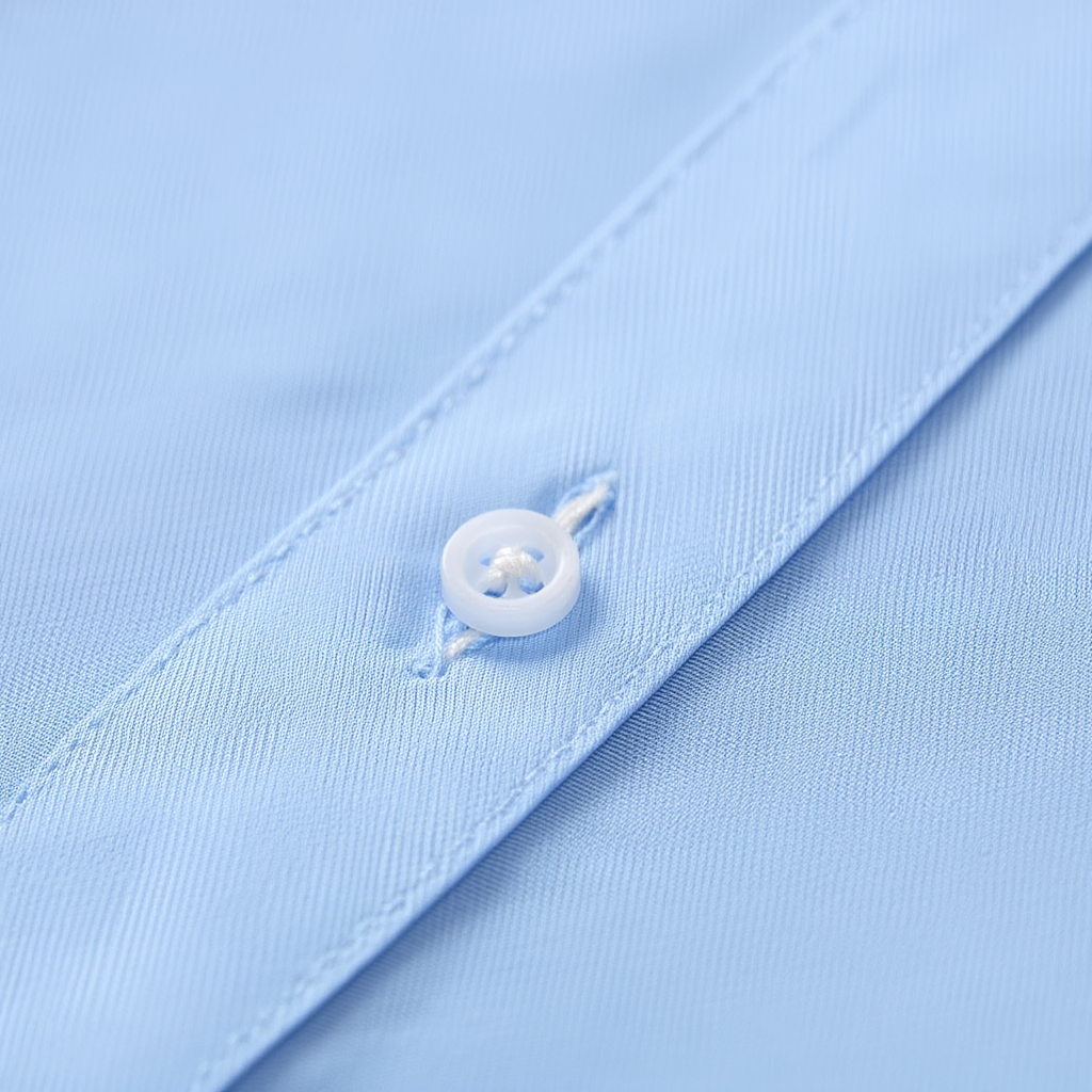 Élégance Masculine | Chemise en Coton Bleu et Blanc avec Col Classique | Polyvalente pour Toutes Occasions 11