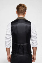 Gilet Sans Manche Homme Chic avec Coupe Ajustée | Élégant pour Tenues Professionnelles 10