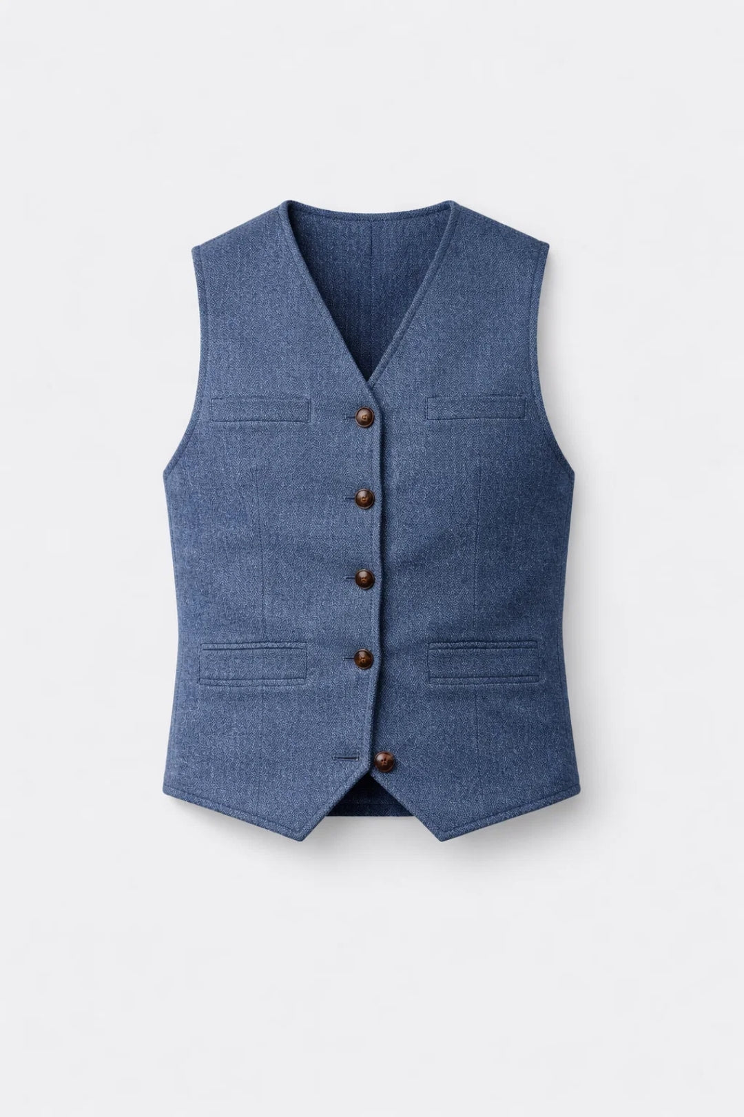 Élégance Printemps | Gilet Homme Sans Manches avec Encolure en V | Polyvalent pour Toutes Occasions 6