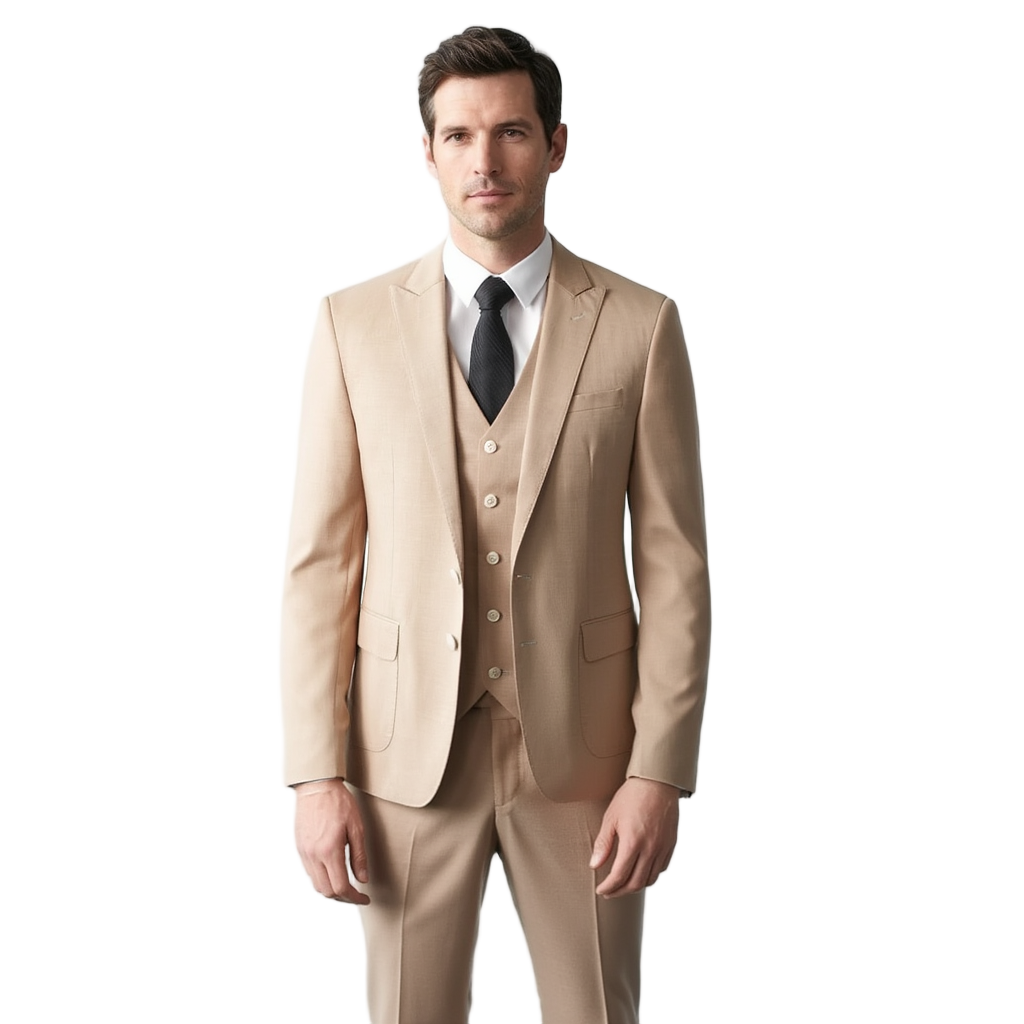 Élite | Costume Homme Mariage 3 Pièces Slim Fit avec Finitions Impeccables | Élégance pour Occasions Formelles 1