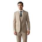 VogueLine | Costume 3 Pièces Slim Fit avec Veste, Gilet et Pantalon | Élégance Contemporaine pour Toutes Occasions 1