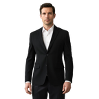 Élégance Pro | Veste Slim Homme en Tissu Premium avec Finition Impeccable | Polyvalente pour Toutes Occasions 1