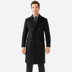 Manteau en Laine Slim avec Double Boutonnage et Revers Italien | Élégance et Chaleur pour l'Hiver 5