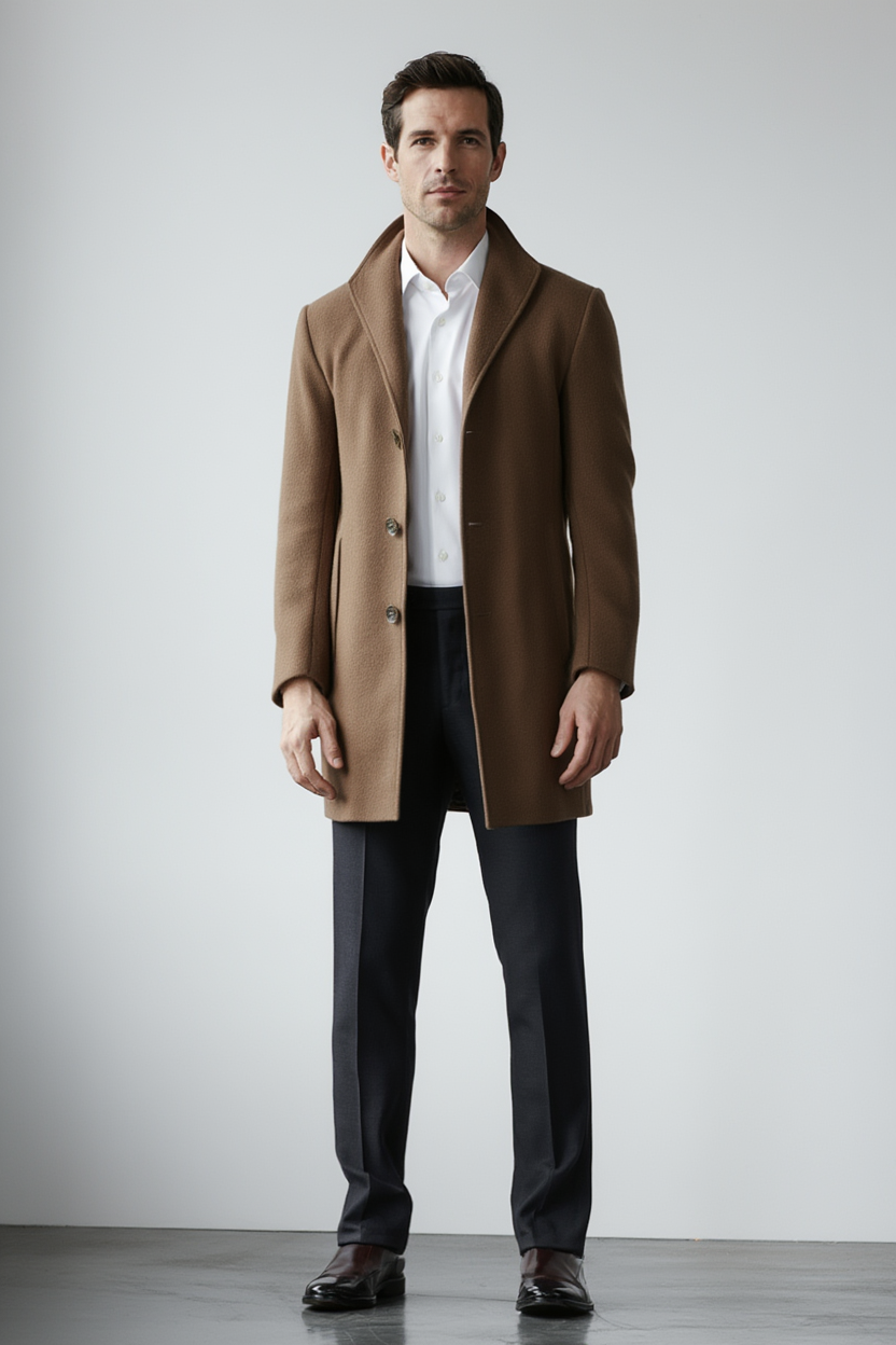 Élégance Signature | Manteau Britannique Hybride avec Silhouette Intemporelle | Chic et Confortable pour Toutes les Saisons 2