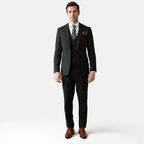 NexusCarreaux | Costume 3 Pièces à Carreaux avec Coupe Slim Fit | Élégance pour Événements Formels 6