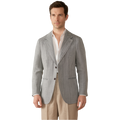 Torino | Blazer Slim en Lin et Coton avec Doublure Partielle | Élégance et Confort pour Hommes 1
