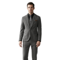 Élan TrioPro | Costume Trois Pièces Homme Slim Fit avec Veste, Gilet et Pantalon | Élégance Professionnelle 1