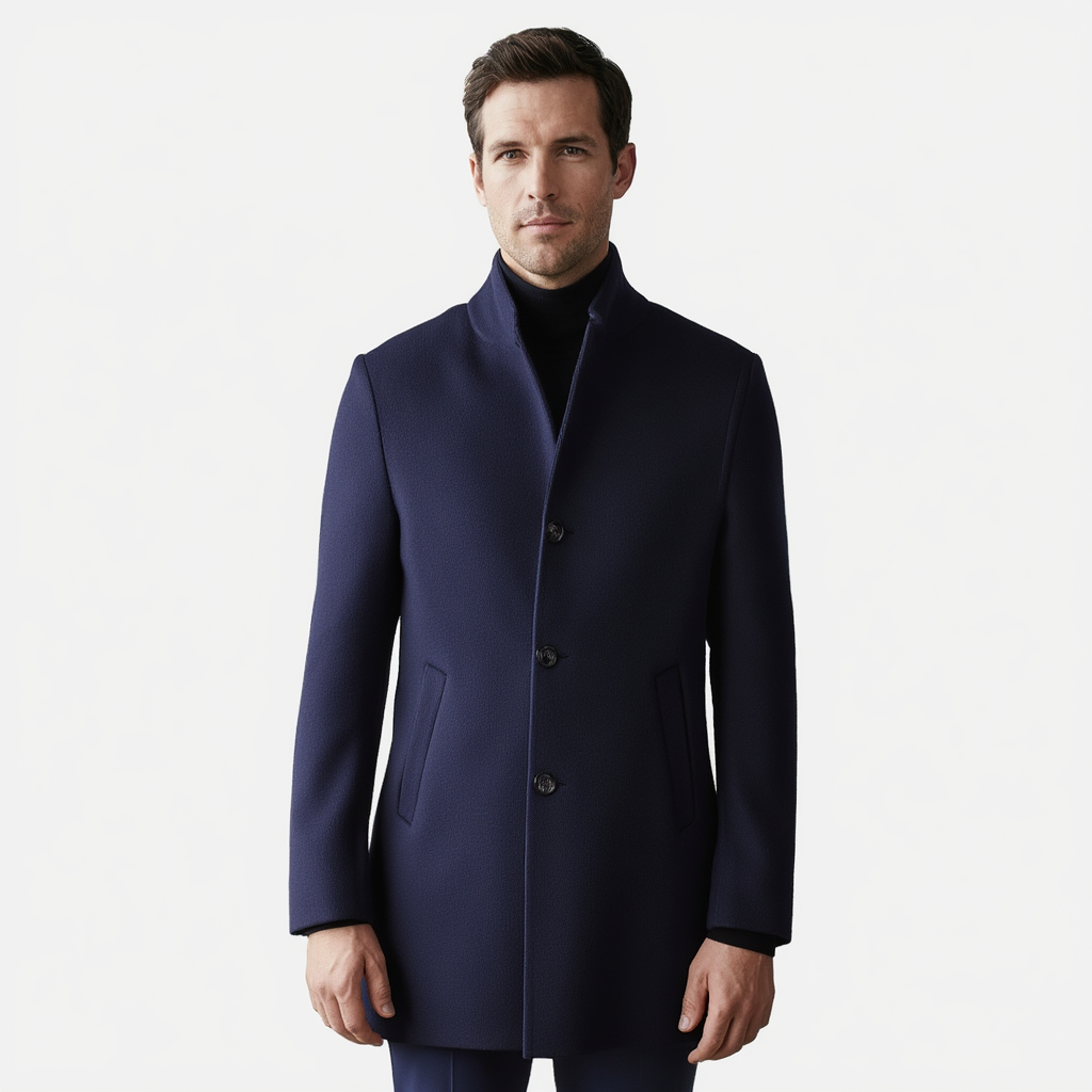 Manteau Élégant pour Homme avec Silhouette Longue et Confort Optimal | Style Décontracté Chic 3