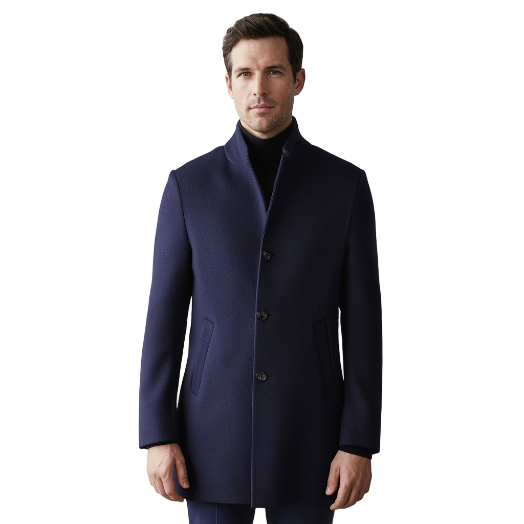 Manteau Élégant pour Homme avec Silhouette Longue et Confort Optimal | Style Décontracté Chic 1