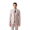 Costume Trois Pièces Classique à Carreaux pour Homme avec Coupe Slim Fit | Élégance Moderne pour Événements Formels 1