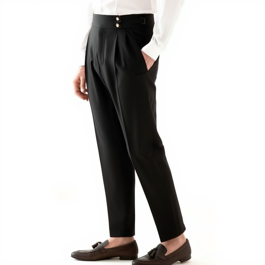 Élégance Classique | Pantalon Homme Côtelé avec Texture Distinctive | Confort Optimal pour Tenue Professionnelle 3