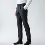 Pantalon Homme Slim Ajustable avec Taille Haute | Élégant et Confortable pour Toutes Occasions 3