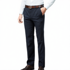 Élégance Classique | Pantalon Habillé Rayé pour Homme avec Coupe Moderne | Confort Optimal pour Occasions Formelles 5